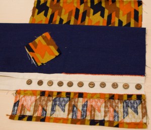 Tracy Jaikaran used both sides of her fabric